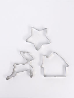 Формы для вырезания печенья «Новогодние сладости», набор 10 шт., нержавеющая сталь