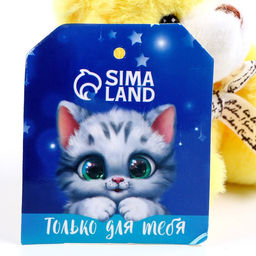 Брелок детский «Медведь», 8 см, цвет МИКС