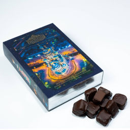Шоколадные конфеты ТЕМНЫЙ ШОКОЛАД.МОЛОЧНЫЙ ШОКОЛАД.КОНЬЯК (мини) 220 г