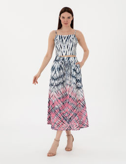 _ndigo A Kesim Dokuma Etek - Pierre cardin фото 3