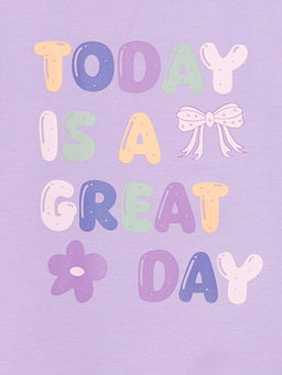 Bisiklet Yaka Bask?l? K?z Bebek Sweatshirt - Waikiki фото 2