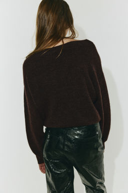 Jersey oversize con escote barco - H&m фото 6