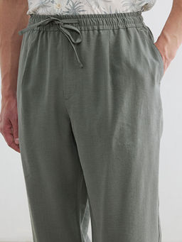 Брюки мужские Regular Fit льняного вида