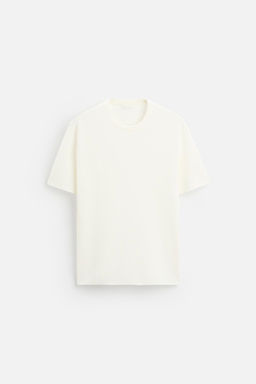 RELAXED FIT KNIT T-SHIRT - Zara фото 14