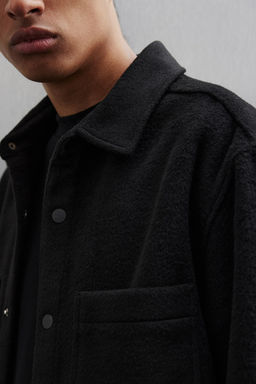 Sobrecamisa de fieltro Regular Fit - H&m фото 2