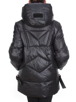 8912 BLACK Куртка зимняя женская CORUSKY (200 гр. холлофайбера) - Fashion фото 5