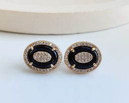 Серьги с керамикой