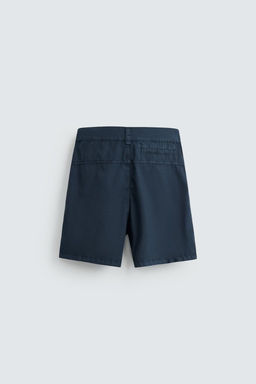 WASHED COTTON BERMUDA SHORTS - Zara фото 28