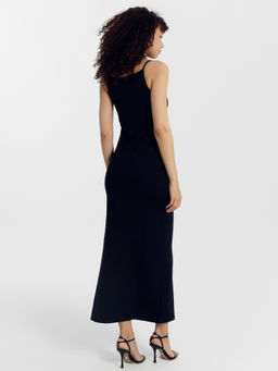 Сарафан женский макси в черном цвете черный 152633 - Mark formelle фото 6