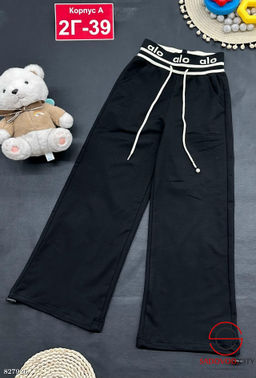 Штаны для девочки на резинке