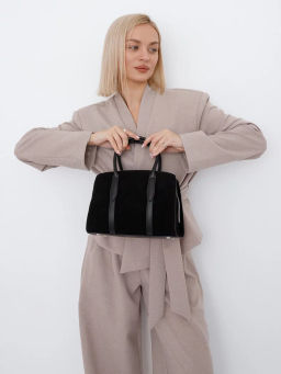 Сумка 8007-1S black Velina Fabbiano-Safenta