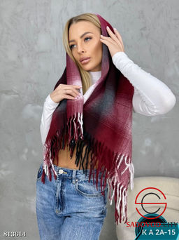 Тёплые палантины 140*135 см.