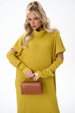 Платье Ирма (горчица) - Эльза фото 6