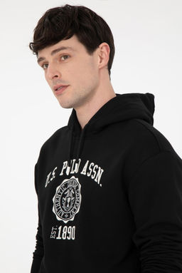 Мужской черный свитшот Неожиданная скидка в корзине - U.s. polo assn фото 2