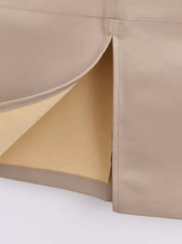 CONTE Юбка под кожу с разрезом сзади LU 1410 light cappuccino light cappuccino