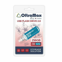 Флеш-накопитель 256Гб USB 3.0 "OltraMax 230" стальной синий