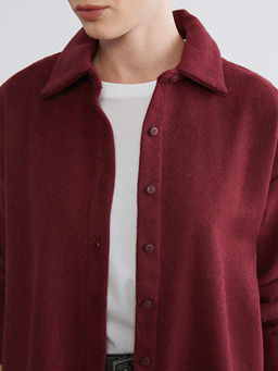 Oversize Kad?n Oduncu G?mlek Ceket