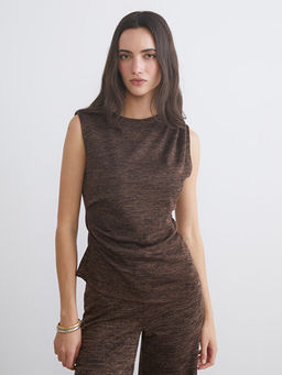 Bisiklet Yaka B?zg?l? Bluz