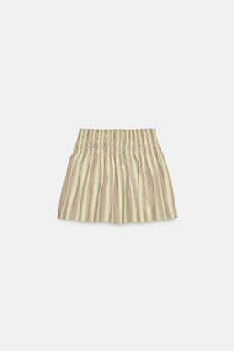 FALDA MINI RAYAS / Marr?n / Verde - Zara фото 6