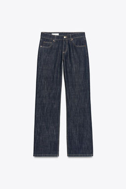 TRF WIDE-LEG LOW-RISE JEANS - Zara фото 25