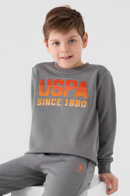 Темно-серый пижамный комплект для мальчика Неожиданная скидка в корзине - U.s. polo assn фото 2
