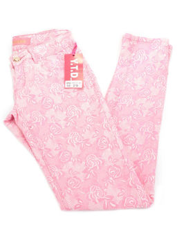 YA112-1 PINK Брюки женские (65% хлопок, 33% полиэстер,2% эластан)