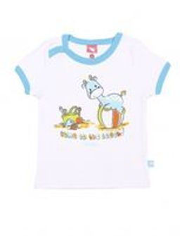 CRB wear/CSB 61329 Футболка для мальчика, белый/Ex.Cherubino  фото 2