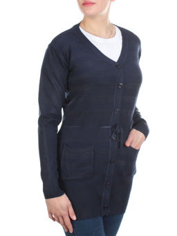 8508 Кардиган женский (80% хлопок, 20% anti-pillfibre)