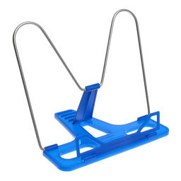 Подставка для книг «Отличный выбор», с пластиковым упором, эконом, синяя