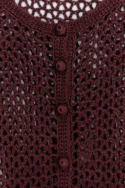 CROCHET KNIT MINI DRESS - Zara фото 10