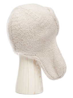 Шапка жен. кид-мох+альп+шерсть LB-N88031A pearl - Labbra фото 2