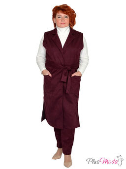 Жилет Модель №1400 размеры 44-84 - Plusmoda фото 9