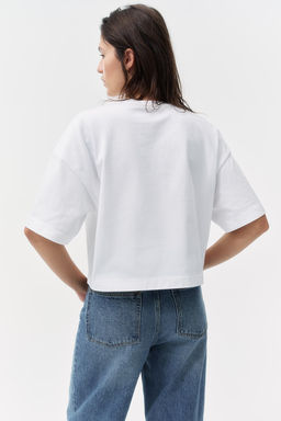 Camiseta boxy - H&m фото 4