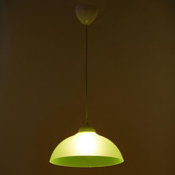 Люстра BayerLux «2211/1», 1×15 Вт Е27, салатовый, d=29 см, h=60 см