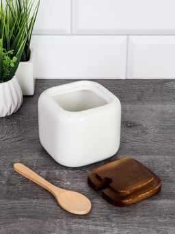 Набор для специй 2 предмета с ложкой 450 мл / CF445-2 /уп 36/ на подставке - Галеонтрейд фото 10