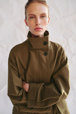 OVERSIZE PARKA ZW COLLECTION - Zara фото 5