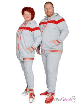 Толстовка Модель №1682 размеры 44-84 - Plusmoda фото 13