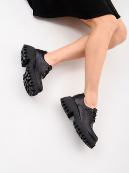 Туфли полуботинки 202.14728bl. Черный