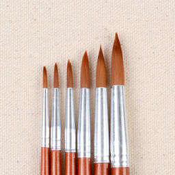 Кисти для акварели 6 штук набор / 21467-4 /уп 48/480/ - Галеонтрейд фото 6