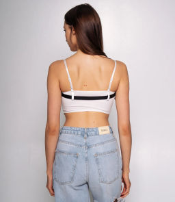 Топ #КТ8866 (1), белый