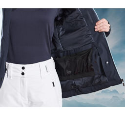 Женская горнолыжная куртка CRIVIT с системой слежения RECCO  фото 6