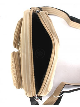 Сумка женская текстиль CF-997, 1отд, плечевой ремень, бежевый SALE 264795 - Bobo фото 3