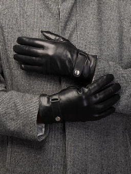 Перчатки мужские 100% ш HP986 black - Eleganzza фото 5