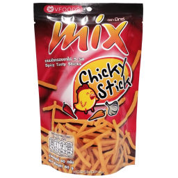 Хрустящие палочки Пикантные со вкусом острой курицы с чесноком Микс/Mix ВФудз/VFoods, Таиланд, 60 г