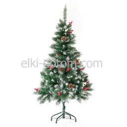 Елка Украинская белоснежная (шишки и красные ягоды) 120 см