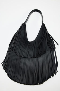 FRINGED TOTE BAG - Zara фото 9