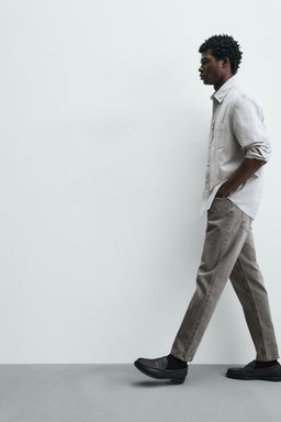 JEANS SLIM TAPERED FIT / Gris - Zara фото 6