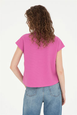 Женская фиолетовая футболка - U.s. polo assn фото 5