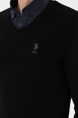 Мужской черный базовый свитер Неожиданная скидка в корзине - U.s. polo assn фото 21