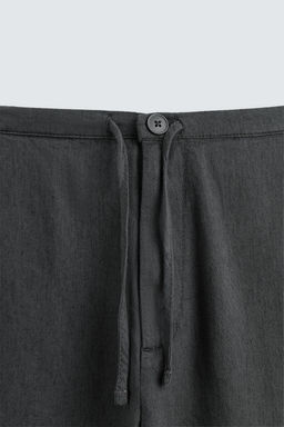 COTTON/LINEN TROUSERS - Zara фото 9